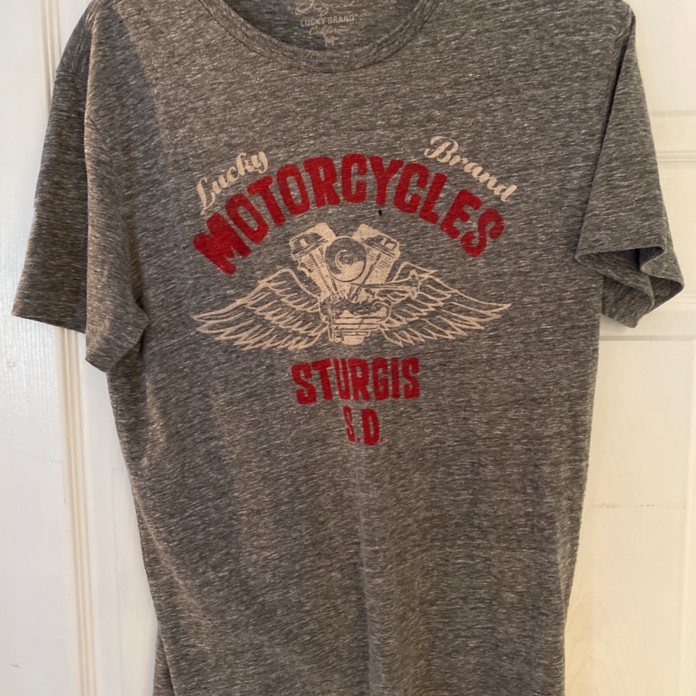 Lucky Brand motorcycle Sturgis T-shirt